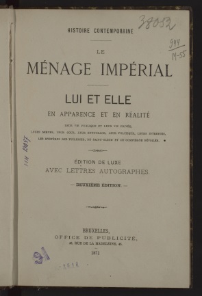Le menage imperial