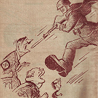 Плакат 48. Суд идет (1943 г., художник МОА)