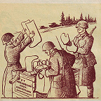 Плакат 5. (1943 г., художник МОА)
