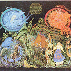 П. Д. Баженов. "Василиса Прекрасная". Шкатулка. 1941.