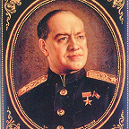 И. Г. Серебряков. "Портрет Г. К. Жукова". Портсигар. 1945