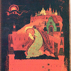 И. П. Вакуров. "Плач Ярославны". Шкатулка. 1941.