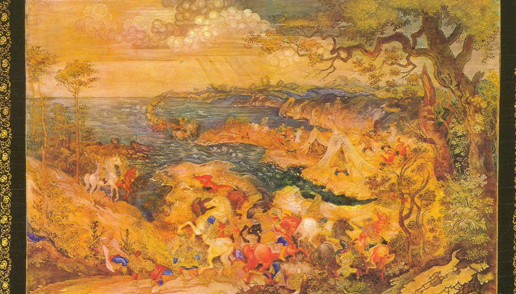 Овчинников В. Н. Куликовский бой с переходом реки Дон русскими войсками. 1940. Мстёра